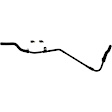 2002 Lexus ES300 - Reservoir To Pipe, Power Steering Pressure Line Hose Assembly