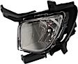 Front, Driver Side Halogen Fog Light, With bulb(s)