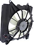 Radiator Fan - Driver Side Fan Blade, Motor and Shroud, 4 Cyl., 2.4L Engine