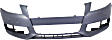 2012 Audi A4 Base - Front Primed Bumper Cover,  For Models Without S-Line Package, Sedan