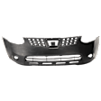 Front Primed Bumper Cover, 4 Cyl., 2.3L Engine, CAPA Certified