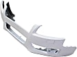 Front Primed Bumper Cover, Coupe/Convertible, For Models Without S-Line Package, Without Parking Aid Sensor Holes, With Headlight Washer Holes