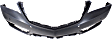 Front Primed Bumper Cover, 6 Cyl., 3.5L Engine, With Parking Aid Sensor Holes, CAPA Certified