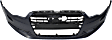 Front Primed Bumper Cover, For Models Without S-Line Package, With Fog Light Holes, Without Parking Aid Sensor Holes