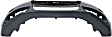 Front Primed Bumper Cover, For Models Without S-Line Package, With Fog Light Holes, Without Parking Aid Sensor Holes