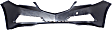 2015-2017 Acura TLX - Front Primed Bumper Cover, Without Parking Aid Sensor Holes, CAPA Certified