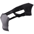 Front Primed Bumper Cover, For Models Without S-Line Package, Without Headlight Washer Holes, With Parking Aid Sensor Holes, CAPA CERTIFIED