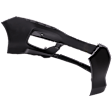 Front Primed Bumper Cover, For Models Without S-Line Package, Without Headlight Washer Holes, With Parking Aid Sensor Holes, CAPA CERTIFIED