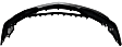 Front Primed Bumper Cover, Base Model