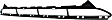 Front Bumper Grille, Primed CAPA Certified