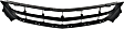 Front Bumper Grille, Textured Black, SH-AWD Model, CAPA Certified