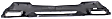 Front, Driver or Passenger Side, Lower Bumper Trim, Textured, Base Model
