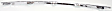 Front, Passenger Side Bumper Trim, Chrome