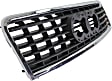 2003 Audi A4 - Grille, Chrome Shell with Painted Black Insert, 4-Door