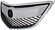 Grille Assembly, Chrome Shell with Painted Black Insert, Base Model, 6 Cyl., 3.5L Engine