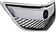 Grille Assembly, Chrome Shell with Painted Black Insert, Base Model, 6 Cyl., 3.5L Engine