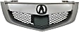 Grille Assembly, Painted Silver Shell and Insert, Base Model, 6 Cyl., 3.7L Engine