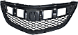 Grille Assembly, Textured Dark Gray Shell and Insert, CAPA CERTIFIED