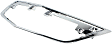 Grille Trim, Center, Chrome, CAPA Certified