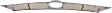 Grille Trim, Passenger Side, Upper, Chrome