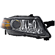 Passenger Side Headlight, without Bulb, HID/Xenon, Clear Lens, Base Model