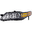 Driver Side Headlight, without Bulb, HID/Xenon, Clear Lens, Base Model