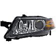 Driver Side Headlight, without Bulb, HID/Xenon, Clear Lens, Base Model
