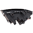 Passenger Side Halogen Headlight, Without bulb(s), OE Replacement