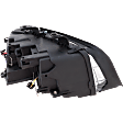 Driver Side Halogen Headlight, Without bulb(s), OE Replacement