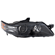 Passenger Side Headlight, without Bulb, Halogen, Type-S Model