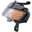 Driver Side Headlight, without Bulb, Halogen, Type-S Model