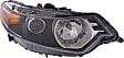 Passenger Side HID/Xenon Headlight, Without bulb(s), OE Replacement