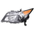 Driver Side Headlight, without Bulb, Halogen, Base Model, 6 Cyl., 3.7L Engine, with Advance Package