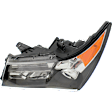 Driver Side Headlight, without Bulb, Halogen, Base Model, 6 Cyl., 3.7L Engine, with Advance Package, CAPA CERTIFIED