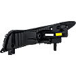 Passenger Side Headlight, without Bulb, HID/Xenon, Clear Lens