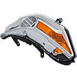 Passenger Side Headlight, without Bulb, HID/Xenon, Clear Lens