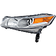 Driver Side Headlight, without Bulb, HID/Xenon, Clear Lens