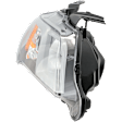 2013-2015 Acura RDX - Passenger Side Headlight, with Bulb, Halogen, Clear Lens, Base Model