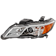 Driver Side Headlight, with Bulb, Halogen, Clear Lens, Base Model