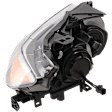 Driver Side Headlight, with Bulb, Halogen, Clear Lens, Base Model