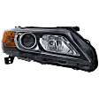 2015 Acura ILX - Passenger Side Halogen Headlight, With bulb(s), OE Replacement
