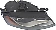 Passenger Side Headlight, without Bulb, HID/Xenon, Clear Lens