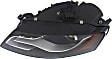 Driver Side Headlight, without Bulb, HID/Xenon, Clear Lens