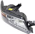 Passenger Side Headlight, without Bulb, Halogen, Base Model, 6 Cyl., 3.2L Engine, Canada Built Vehicle