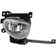 Front, Passenger Side Halogen Fog Light, With bulb(s)
