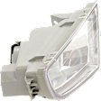 Front, Passenger Side Halogen Fog Light, Without bulb(s)