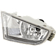 Front, Driver Side Halogen Fog Light, Without bulb(s)