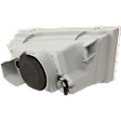 Front, Driver Side Halogen Fog Light, Without bulb(s)