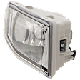 Front, Passenger Side Halogen Fog Light, Without bulb(s)