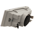 Front, Passenger Side Halogen Fog Light, Without bulb(s)